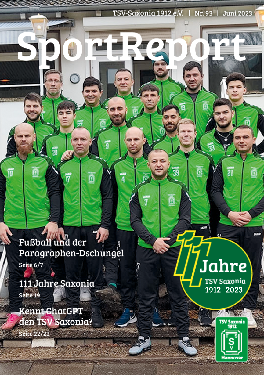 SportReport Nr.93 (Cover)